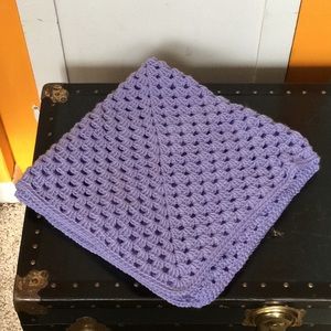 Purple Crocheted 🧶 Lapthrow